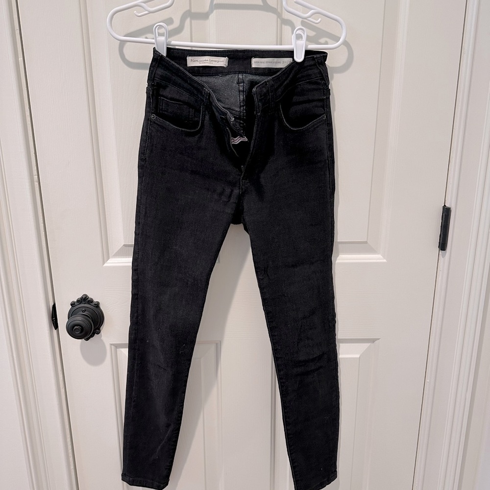 Pilcro and the Letterpress High Rise Denim Legging size 28